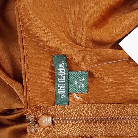 Women's Sleeveless Ruched Satin Bodycon Dress | Wild Fable™ | Medium - Picture 11 of 12